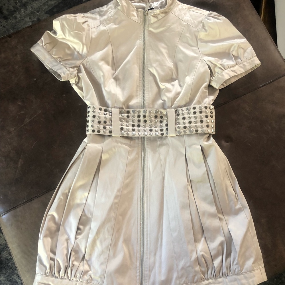 Satin little cocktail dress super different and adorable.